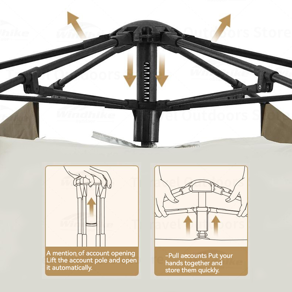 NATUREHIKE TENDA CAMPING OTOMATIS CNH22ZP007