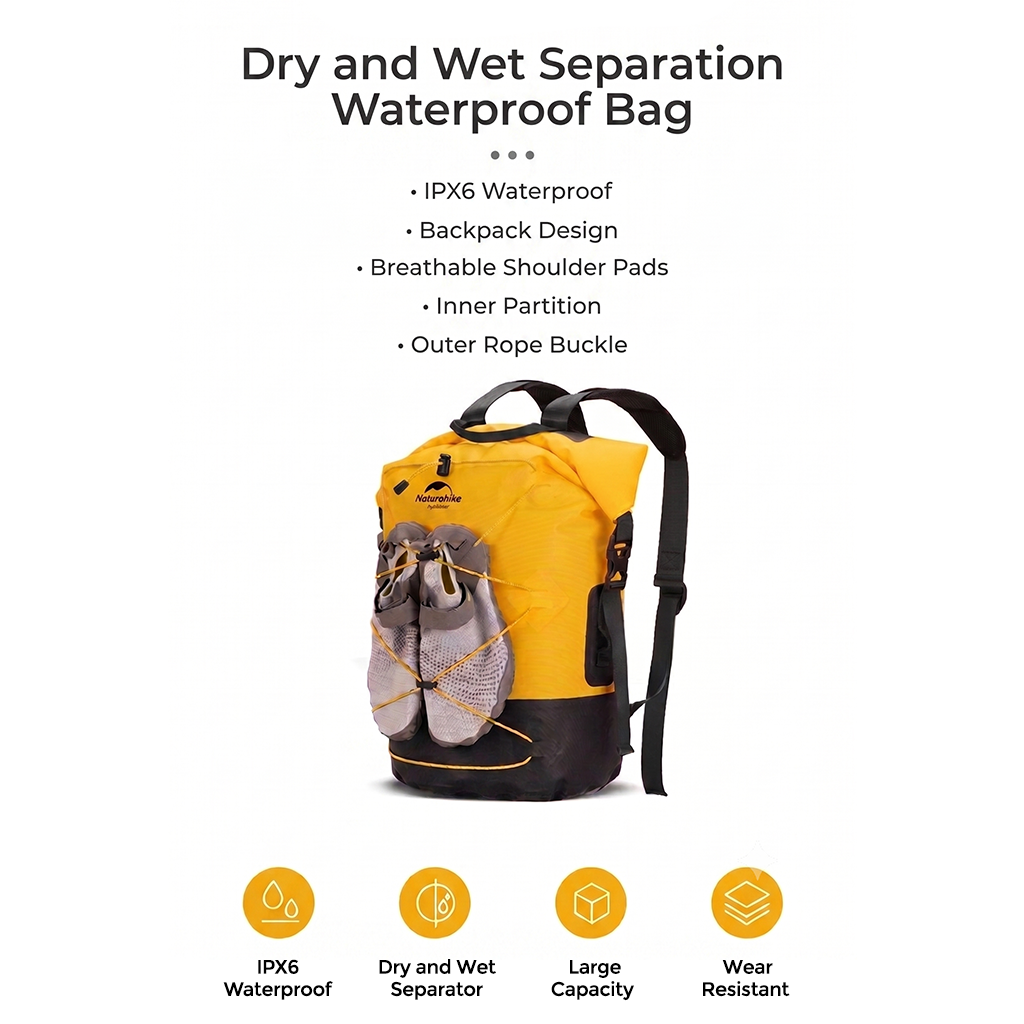 Tas Ransel Waterproof Naturehike TB03 NH21FSB04 Waterproof Dry Bag