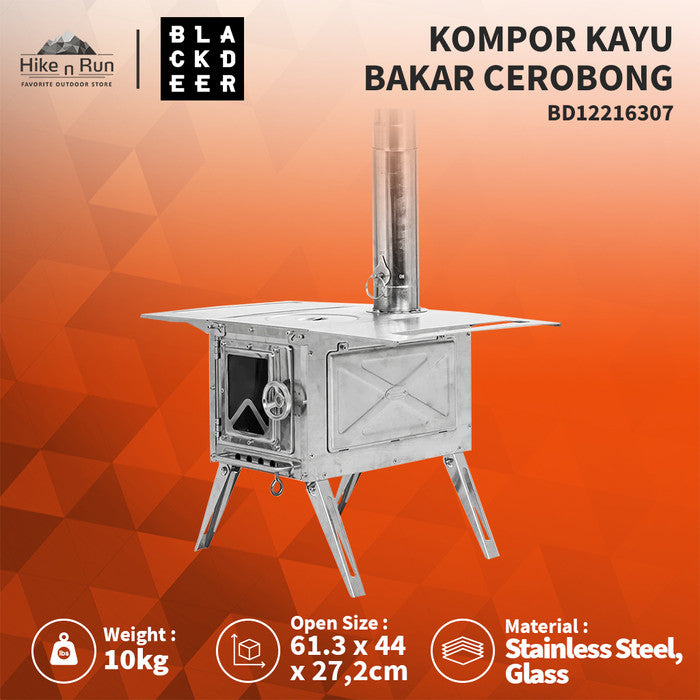 Blackdeer Kompor Kayu Bakar BD1221630