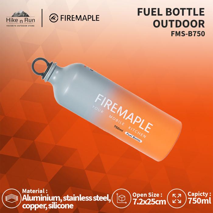 Firemaple Botol Bahan Bakar Bensin Spirtus Fuel B750