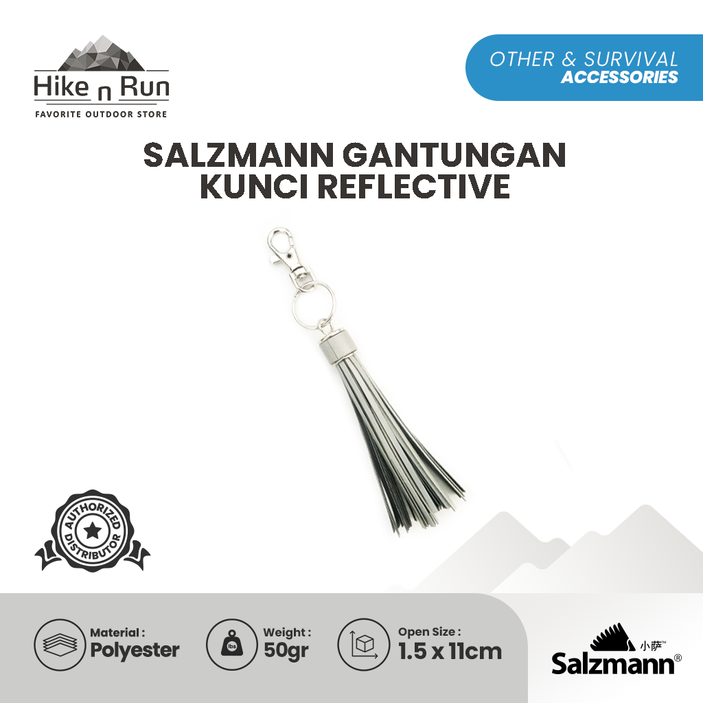 Gantungan Kunci Reflektif Salzman Reflektive Keychain 30033-30016