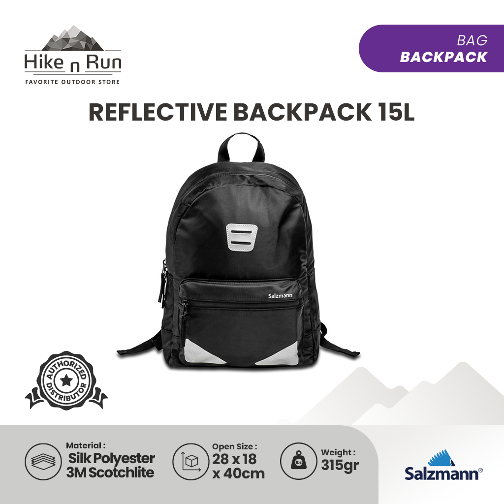 Tas Ransel Salzmann 30061 Reflective Backpack 15L