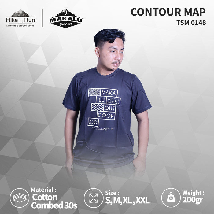 KAOS MAKALU TSM 0148 CONTOUR MAP