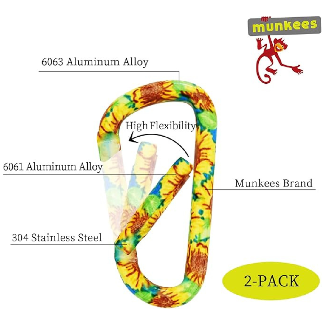 Carabiner Munkees 60 mm - 3306