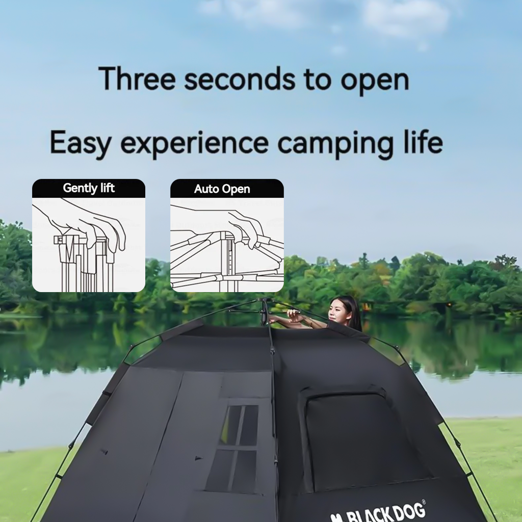 Tenda Camping Black Dog