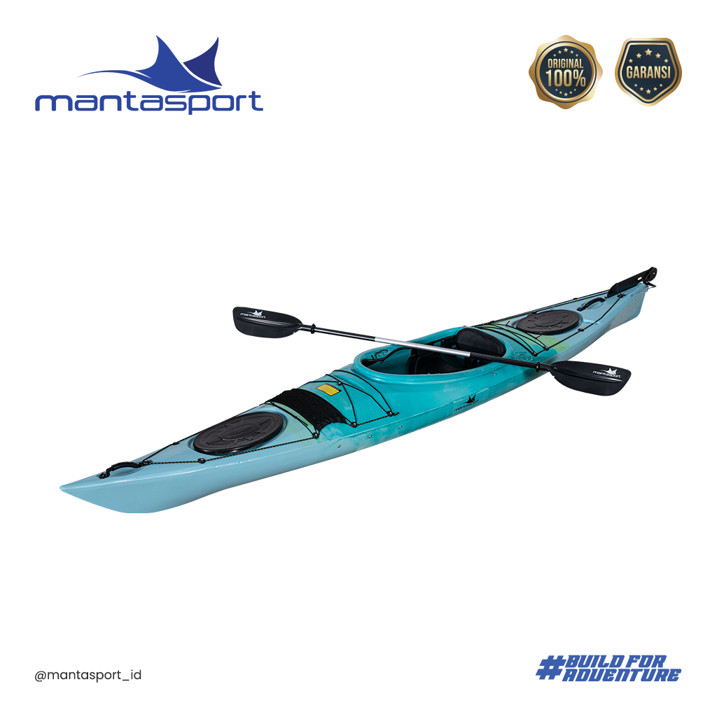 Kayak Mantasport Mantaray 1 Orang Perahu Wisata Air Free Dayung