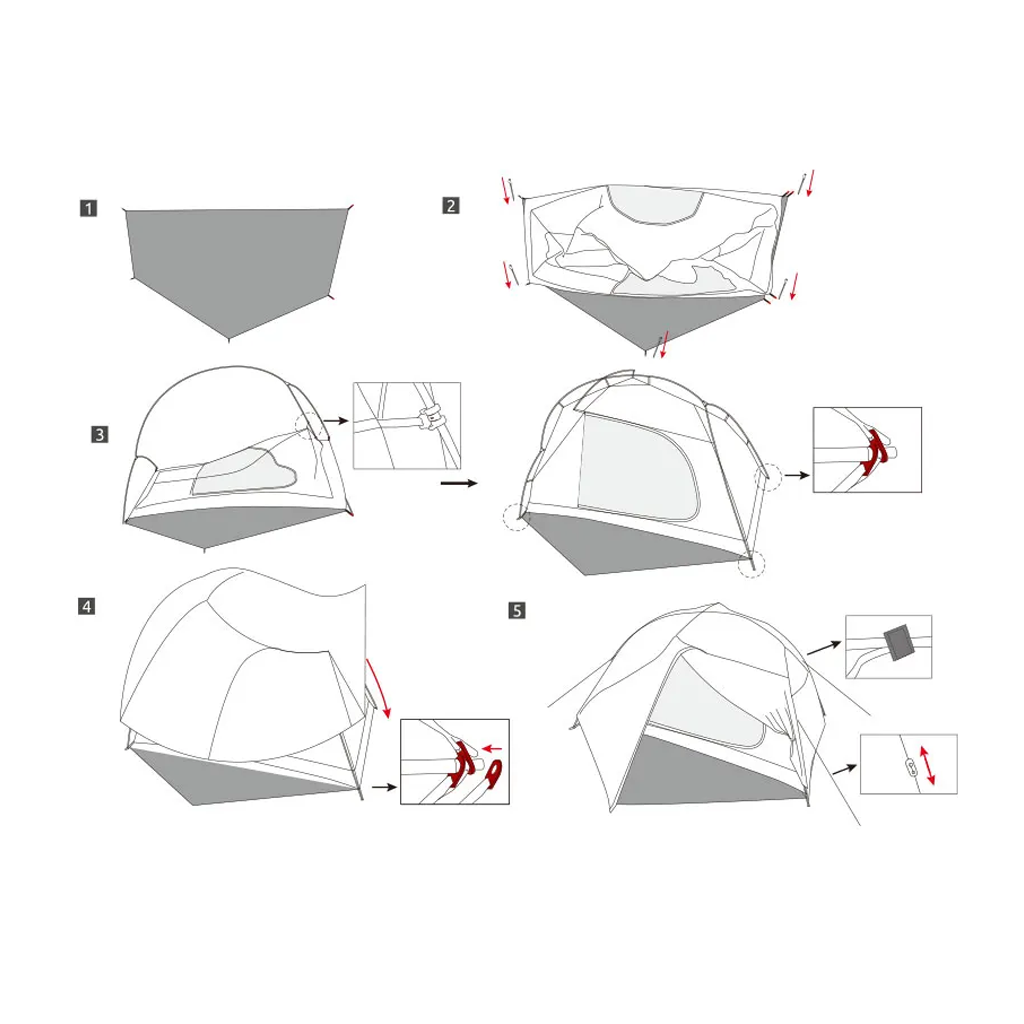 BLACKDEER CAMPING TENT ULTRALIGHT BD12211156