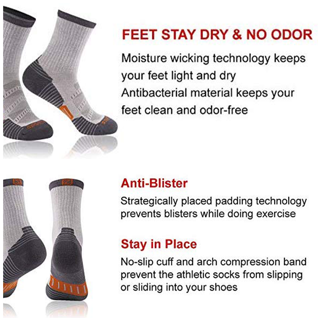 Zealwood Trek-MD Trekking Socks Middle Dual