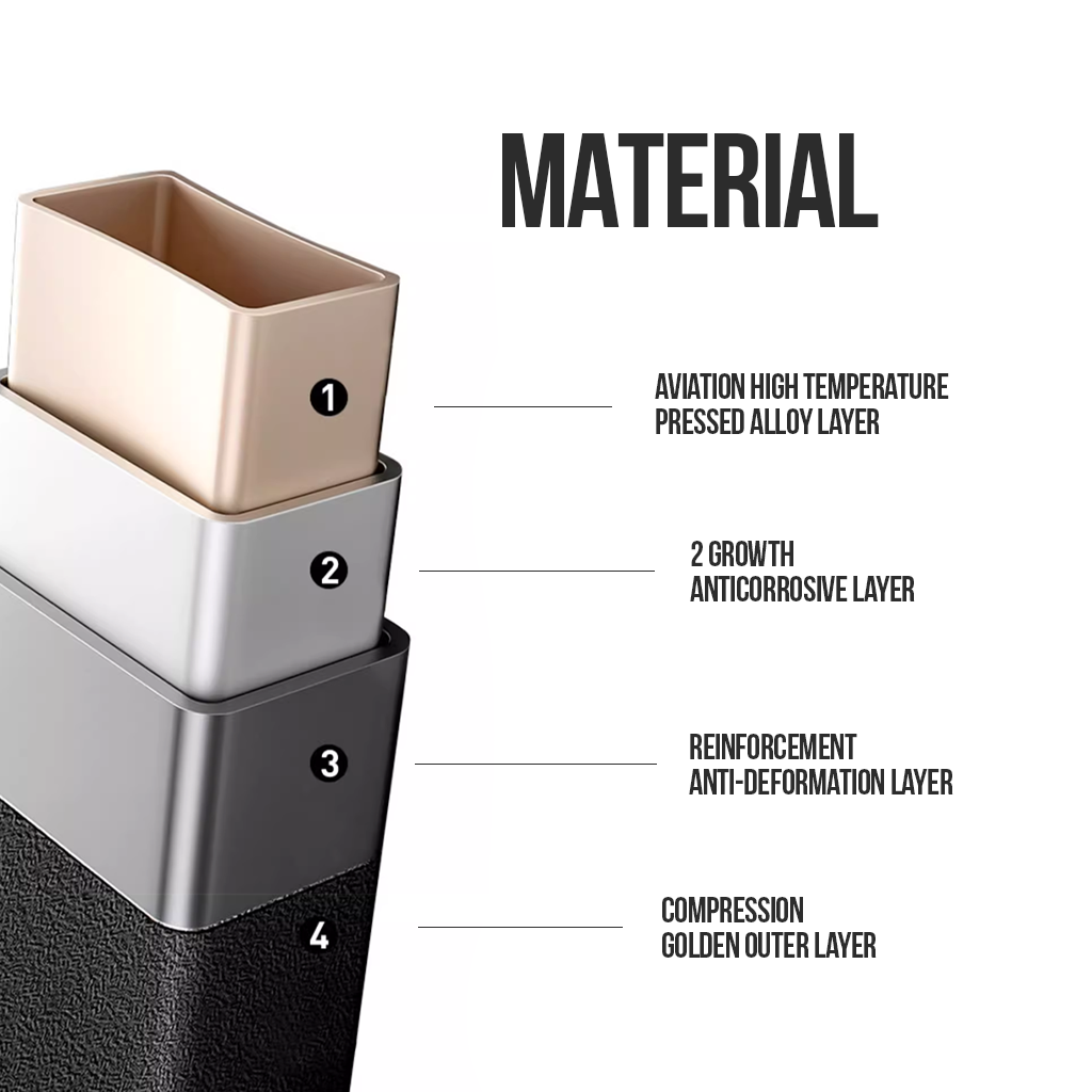 BlackDog Meja IGT Lipat CBD2450JJ034 Telescopic Folding Table