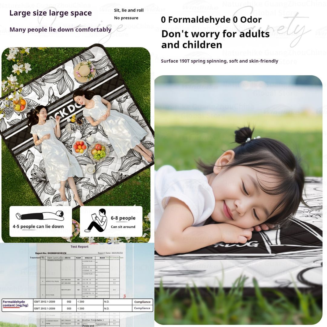 BLACKDOG Matras Piknik Camping Motif Ultrasonic Picnic Mat CBD2550WS011