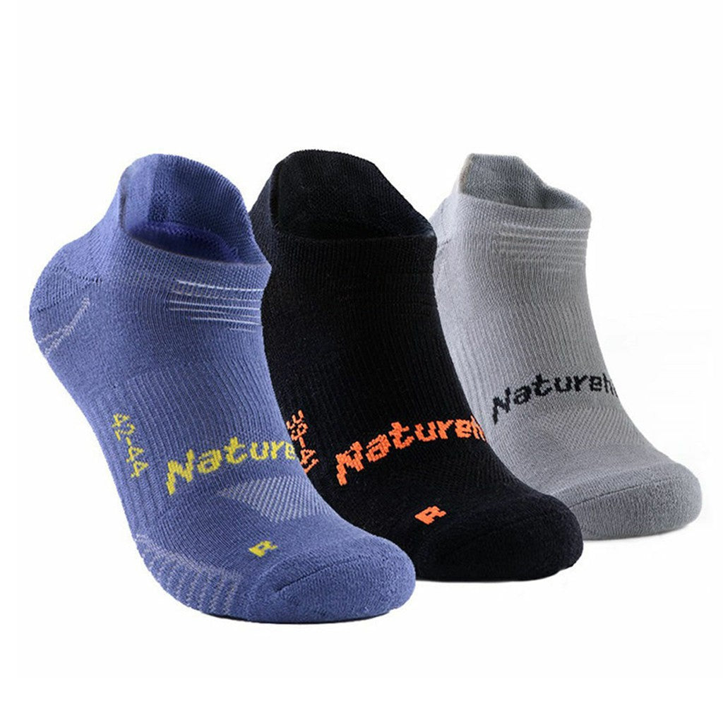 Naturehike kaos kaki Men NH Sock Triple Bl/Gr/Bl NH17A015-M