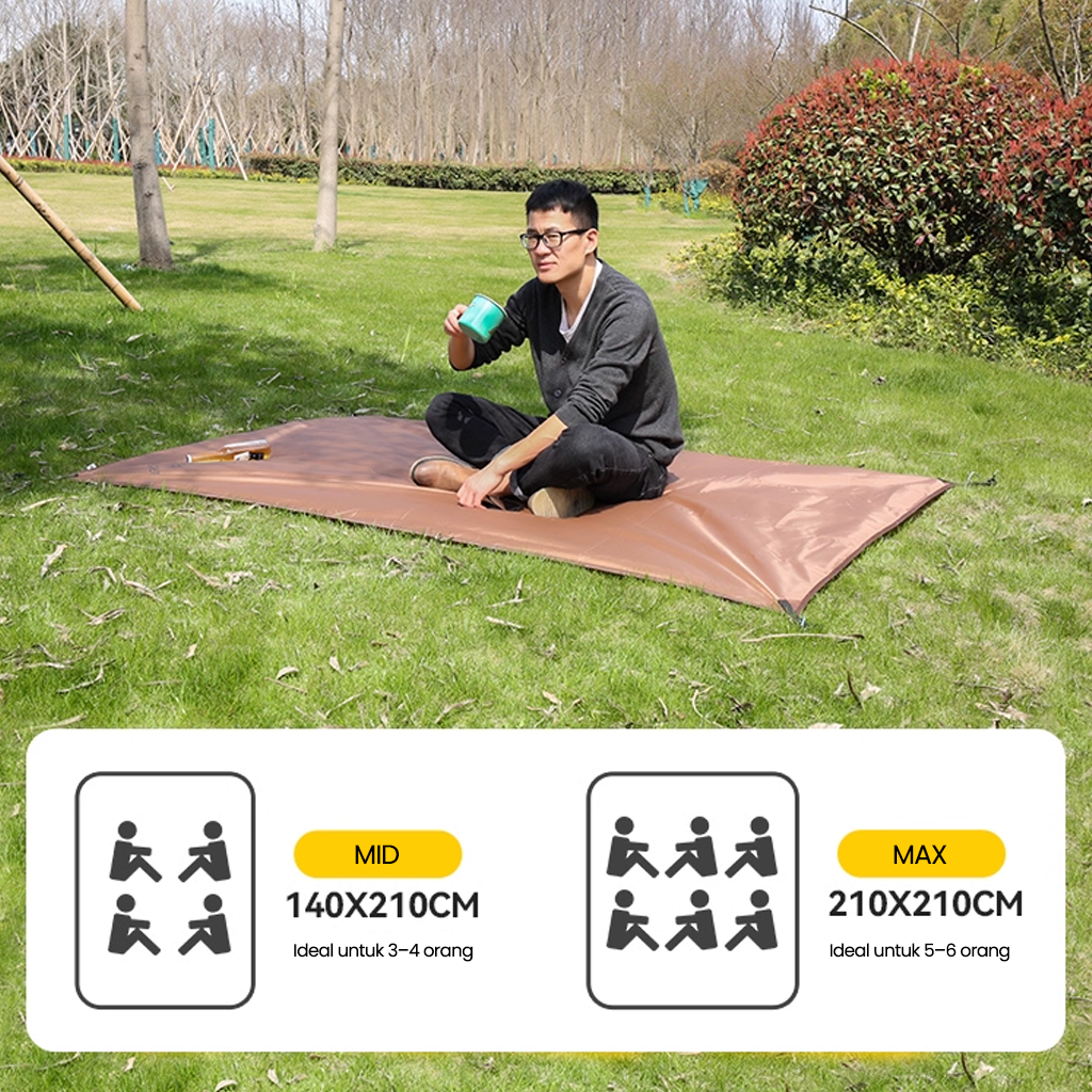 Blackdeer Alas Tenda Waterproof - BD11611803 // BD11611804