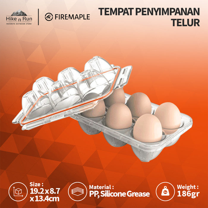 Tempat Penyimpanan Telur FireMaple Egg Box Egg Holder