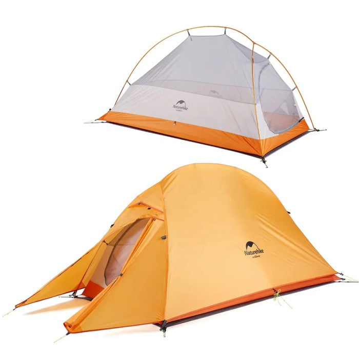 Tenda Camping Naturehike NH18T010-T Cloud 1P Tent Upgrade Version 210T