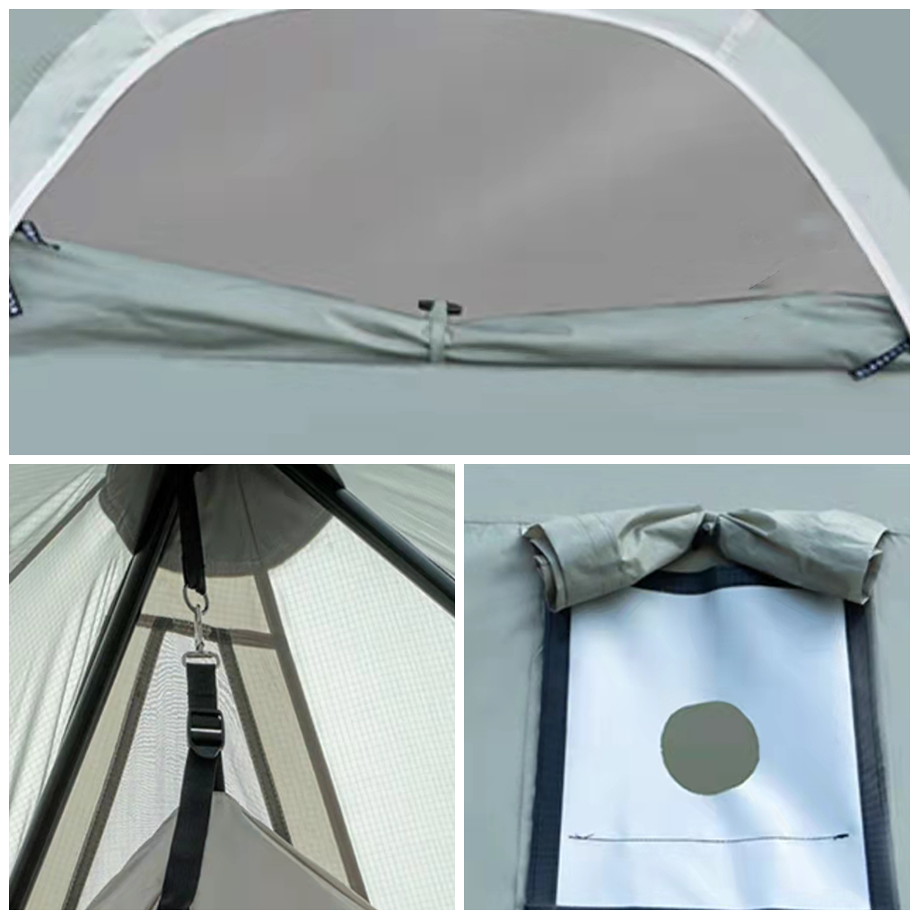 BUNDLING Tenda Camping Blackdeer BD12211153 Night Elf TeePee Tent 2.0 + BD Inner Tent TeePee Night Elf 2.0