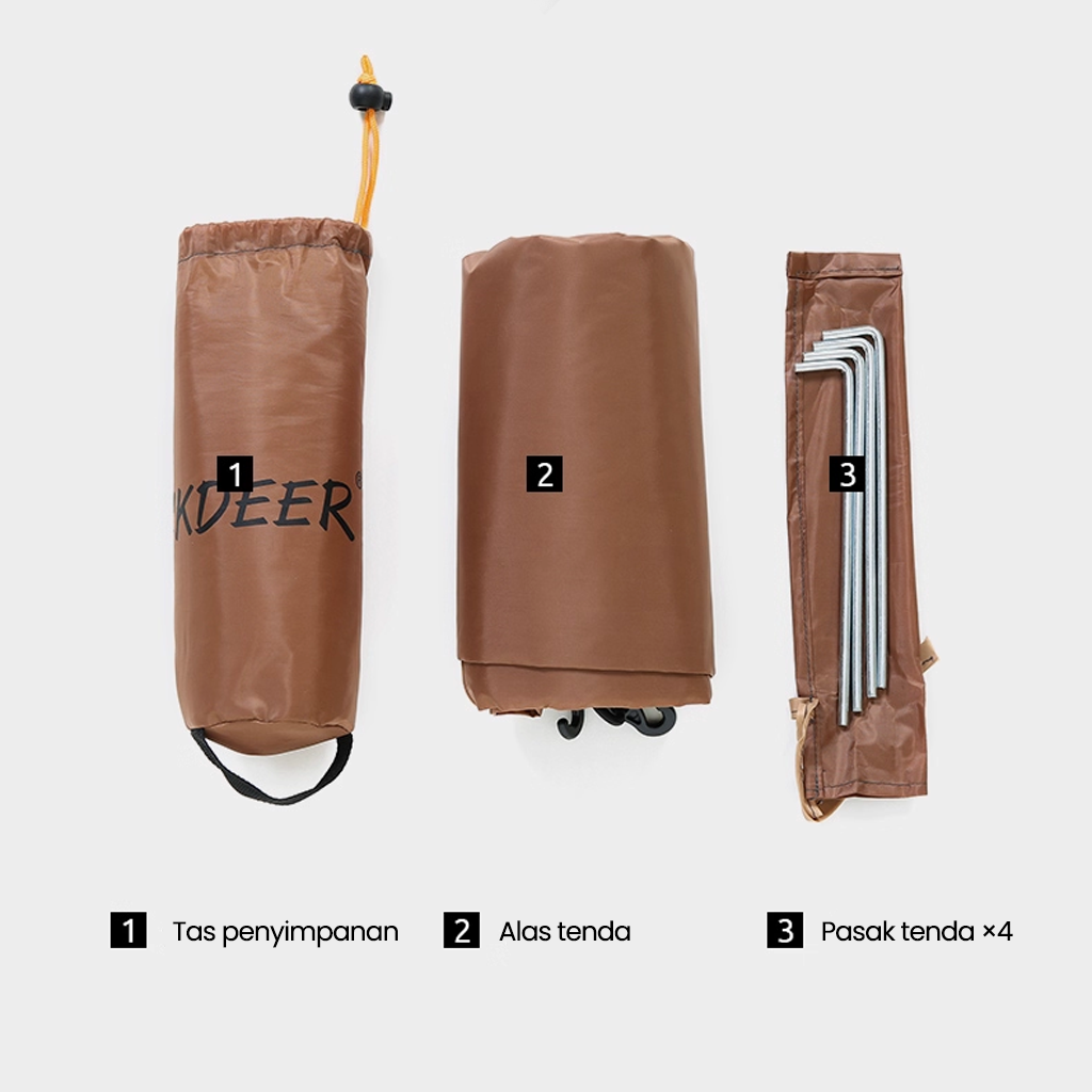 Blackdeer Alas Tenda Waterproof - BD11611803 // BD11611804