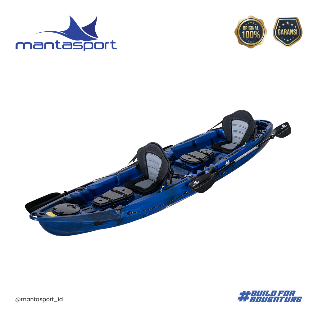 Kayak Mantasport Mola 2-3 Orang Perahu Wisata Air Free Dayung