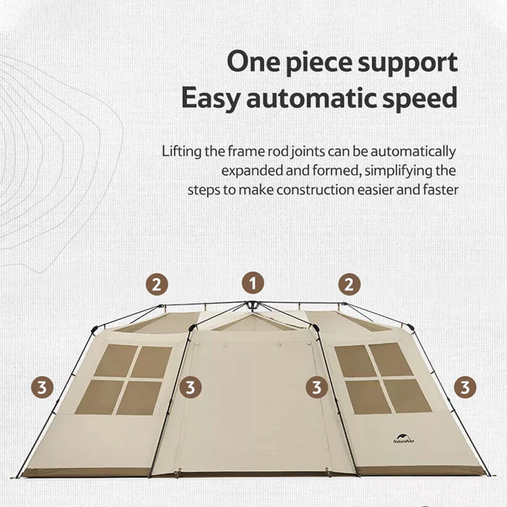 PREORDER!!! Naturehike Auto Tent Village 17 CNH22ZP021