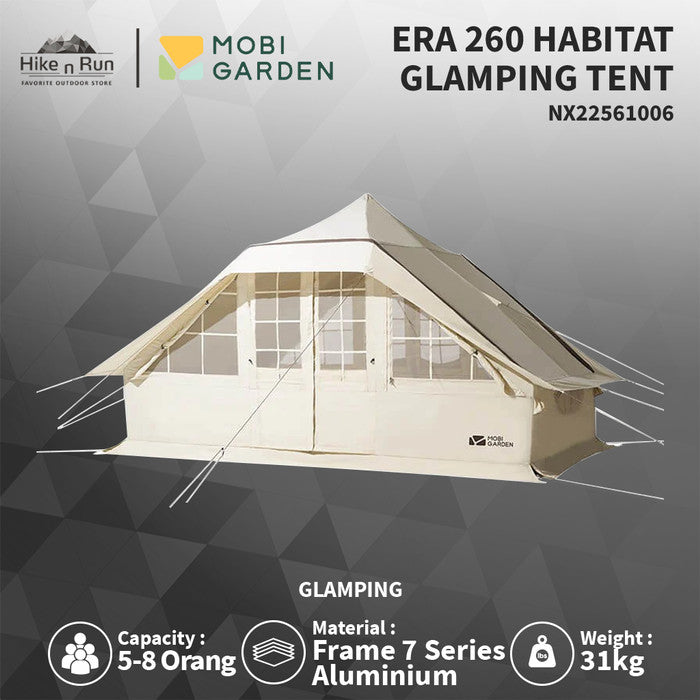 Tenda Camping Mobi Garden NX22561006 Era 260 Habitat Glamping Tent