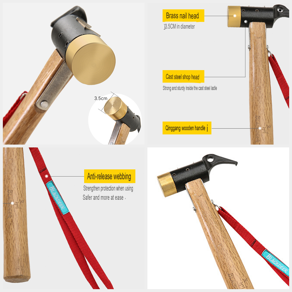 PALU PASAK CAMPING BLACKDEER BD11513201 NAIL HAMMER