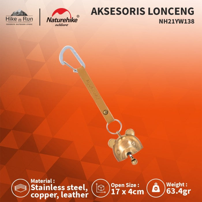 Aksesoris Gantungan Lonceng Naturehike NH21YW138 Hanging Bell Ornament