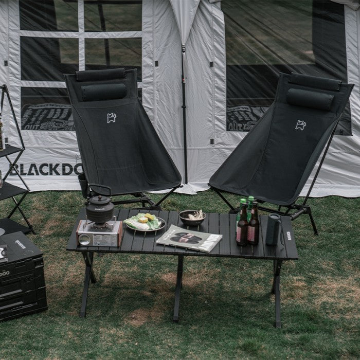 DISCONTINUE!!! Kursi Lipat Blackdog BD-YLY003 Camping Chair Aluminium