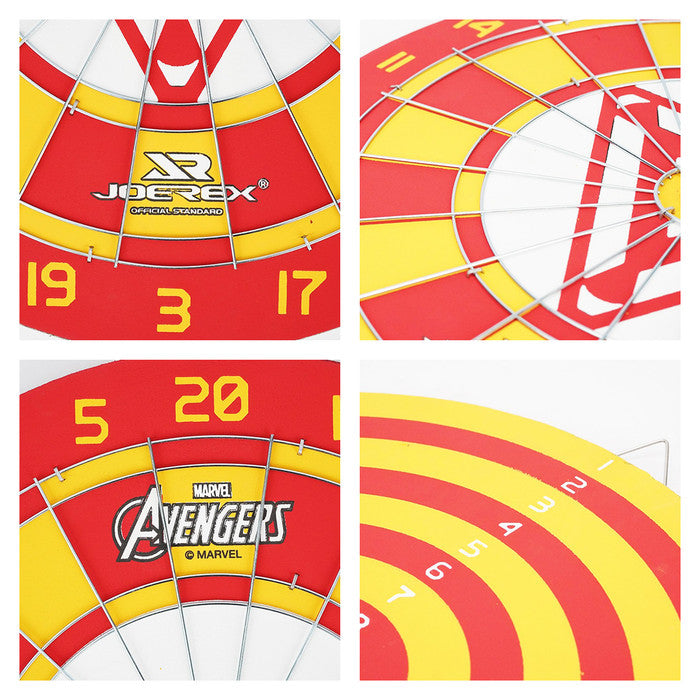 Dart Game Marvel JMBB19030-I Dartboard Iron Man 12 Inch