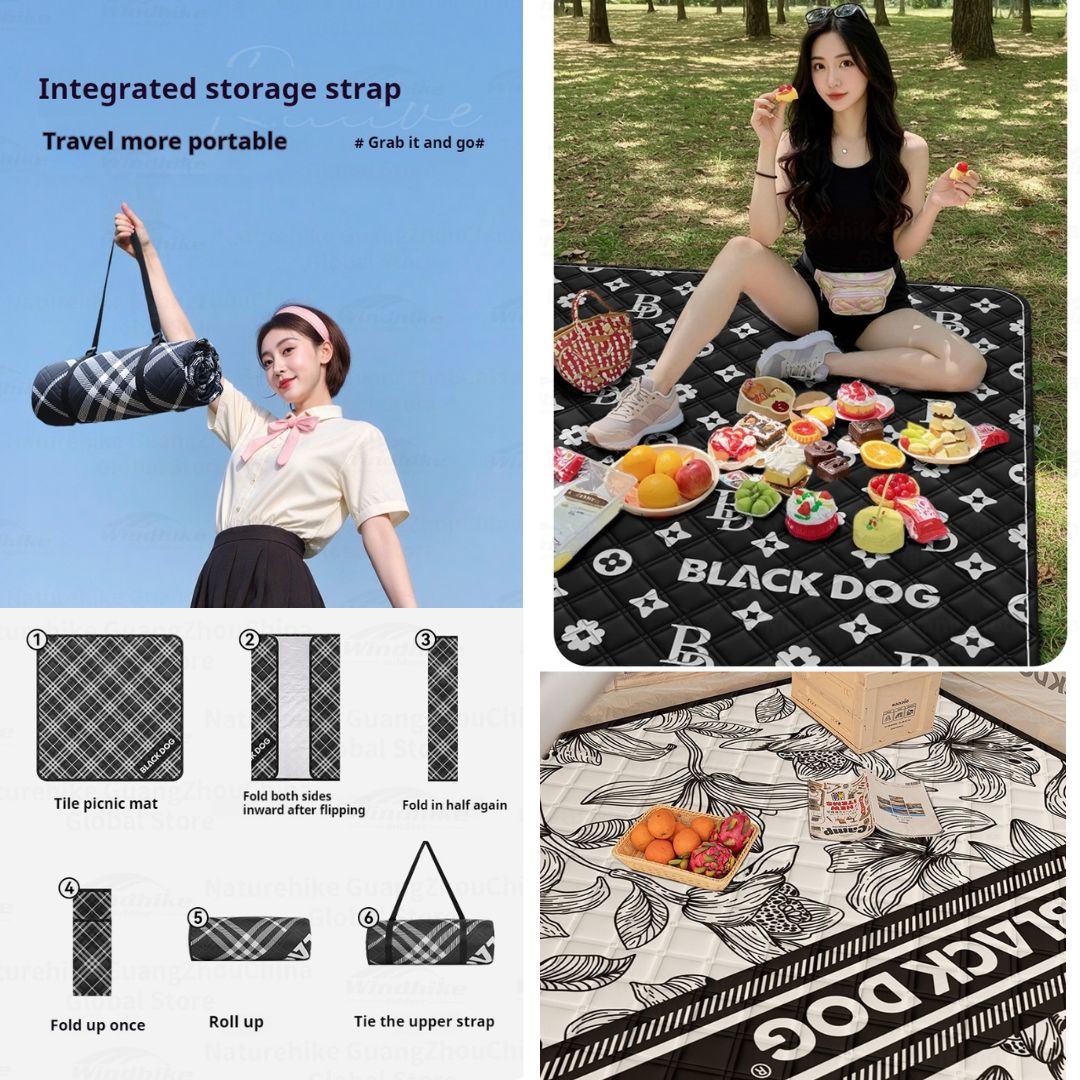 BLACKDOG Matras Piknik Camping Motif Ultrasonic Picnic Mat CBD2550WS011