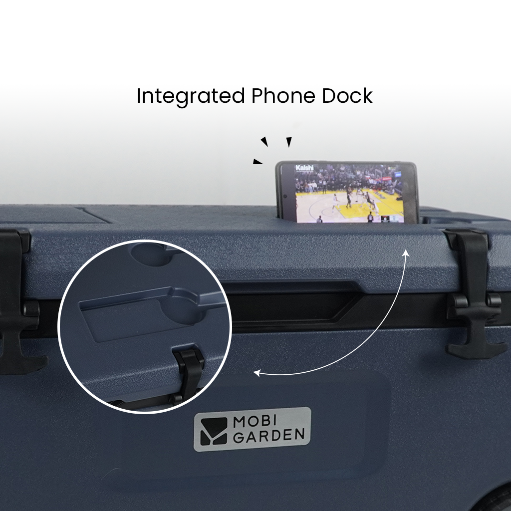 Mobi Garden Kotak Pendingin Premium 50L 75L NX24684008 NX24684009 Glacier Cooler Box Outdoor