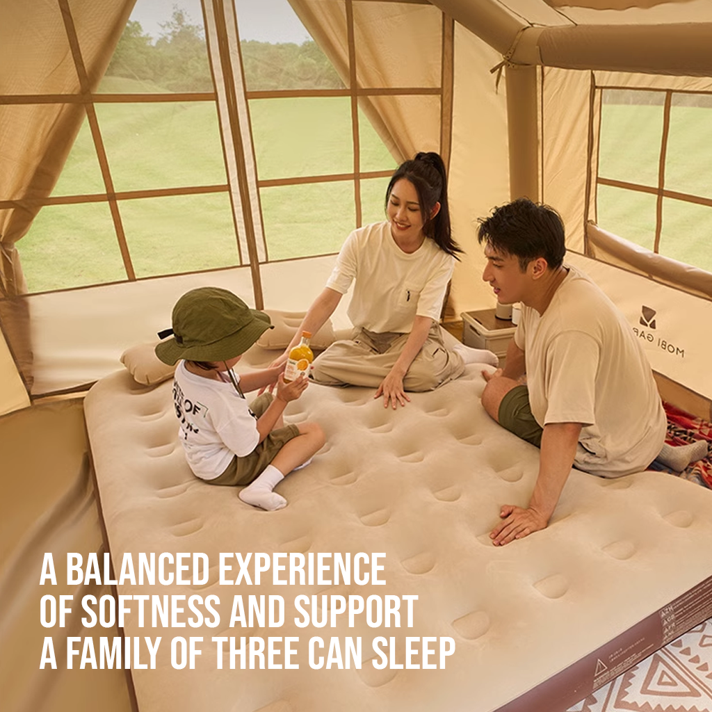Mobi Garden Kasur Angin PH26 Sleeping Air Mattress Built In Pump NX246630