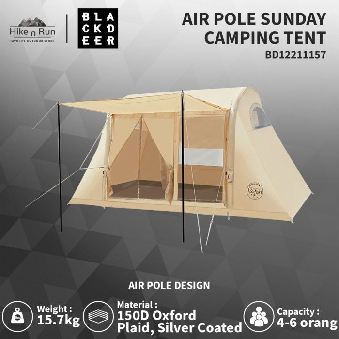 Tenda Camping Blackdeer BD1221115 Inflateable Air Pole Sunday Tent