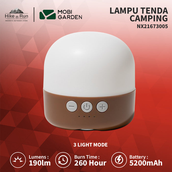 Lampu tenda Mobi Garden NX21673005 Lichen Camping Lamp