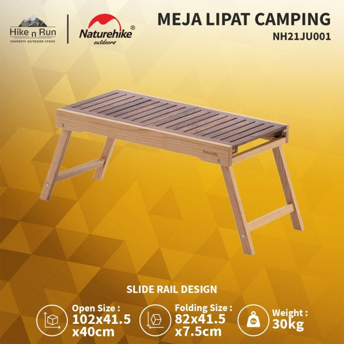 Meja Lipat Naturehike NH21JU001 Camping Sliding Table