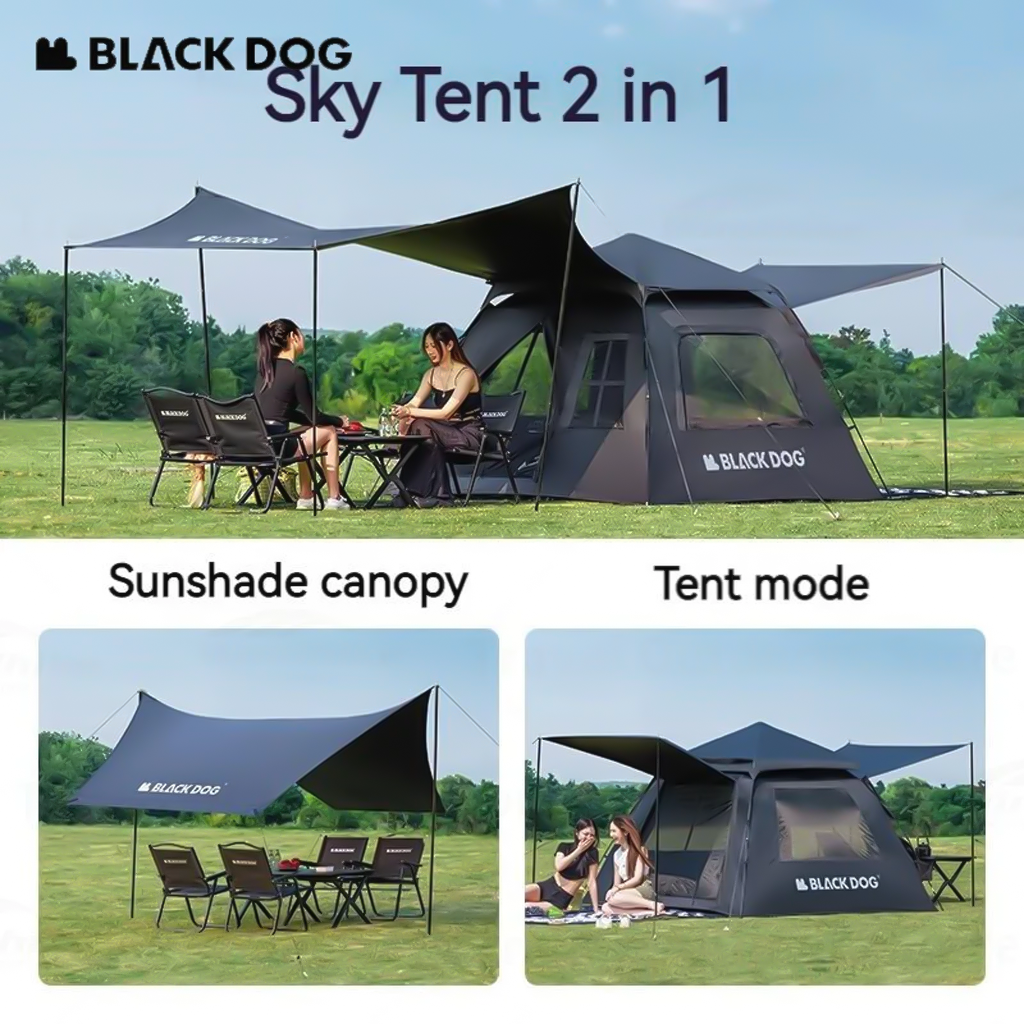 Tenda Camping Black Dog