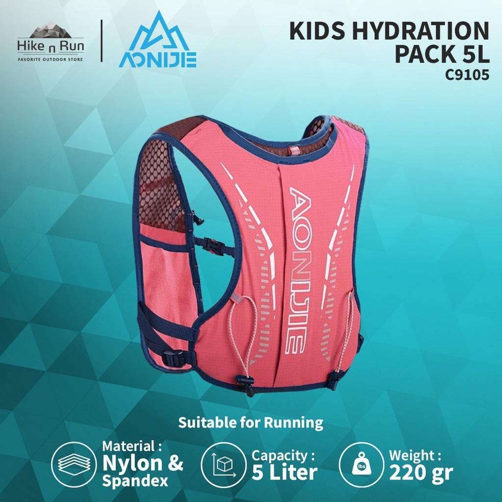 Aonijie C9105 Rompi Lari Anak Running Hydration Pack For Children 5L