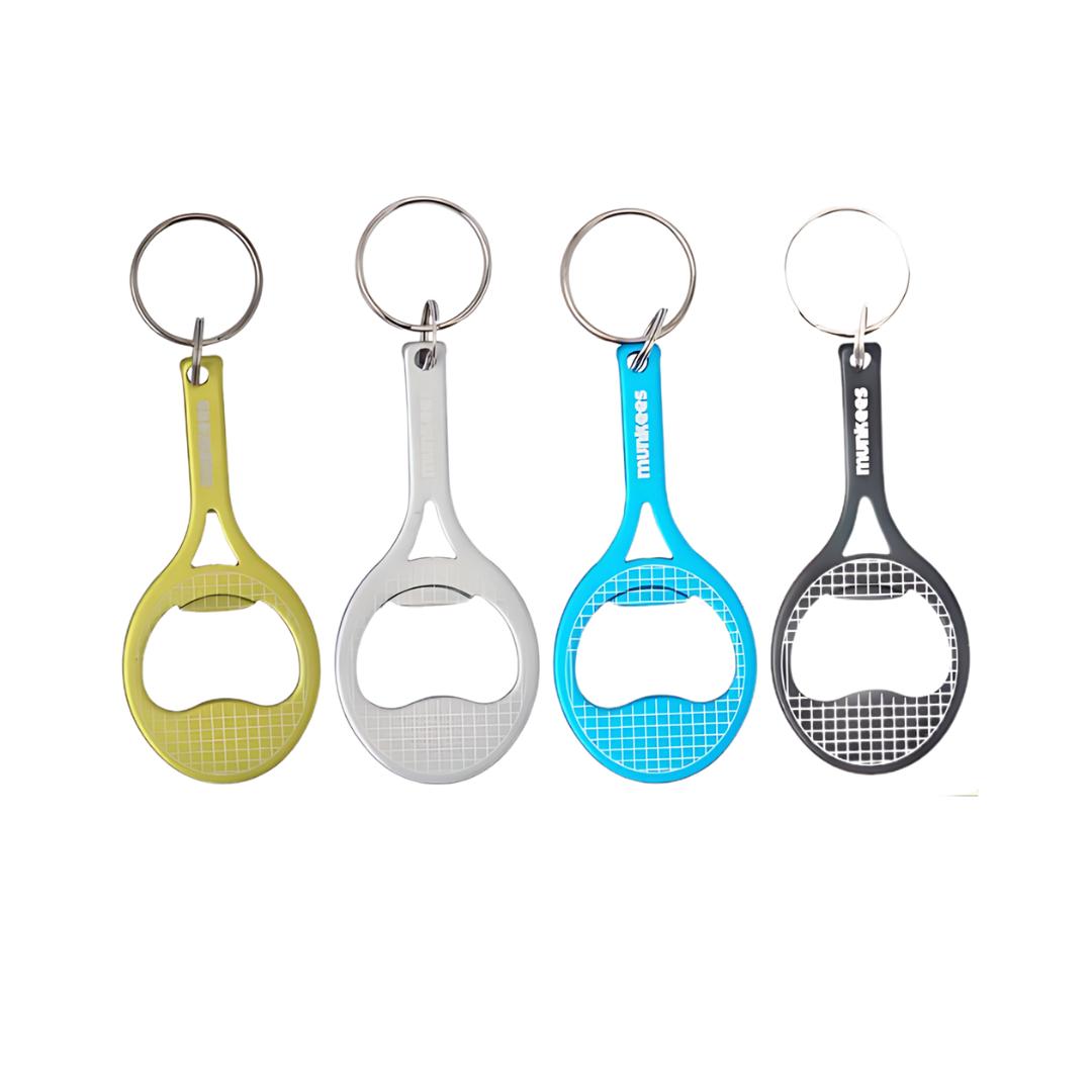 Gantungan Kunci Pembuka Botol Munkees Bottle Opener Racket 3405