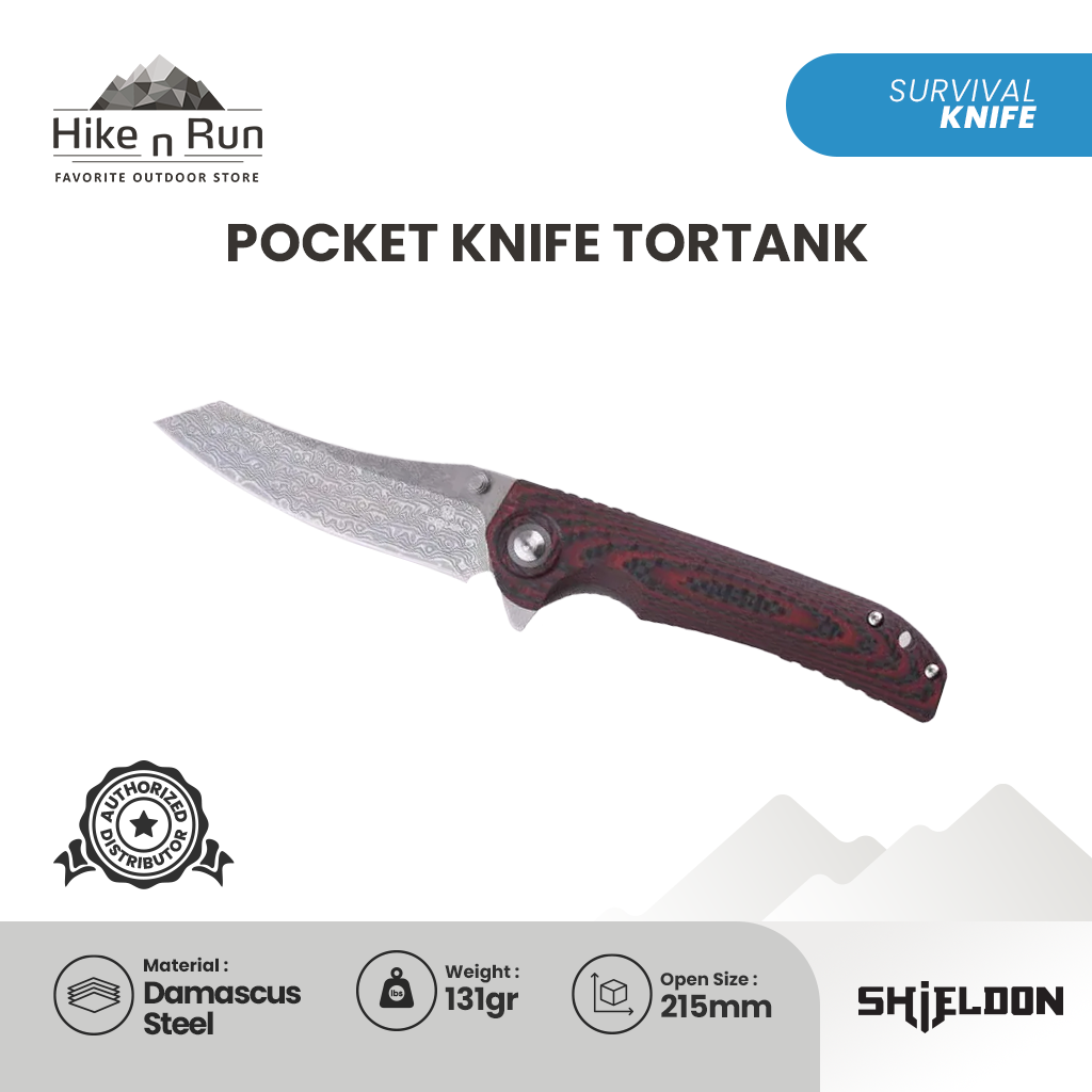 SHIELDON Pocket Knife Tortank 7091D