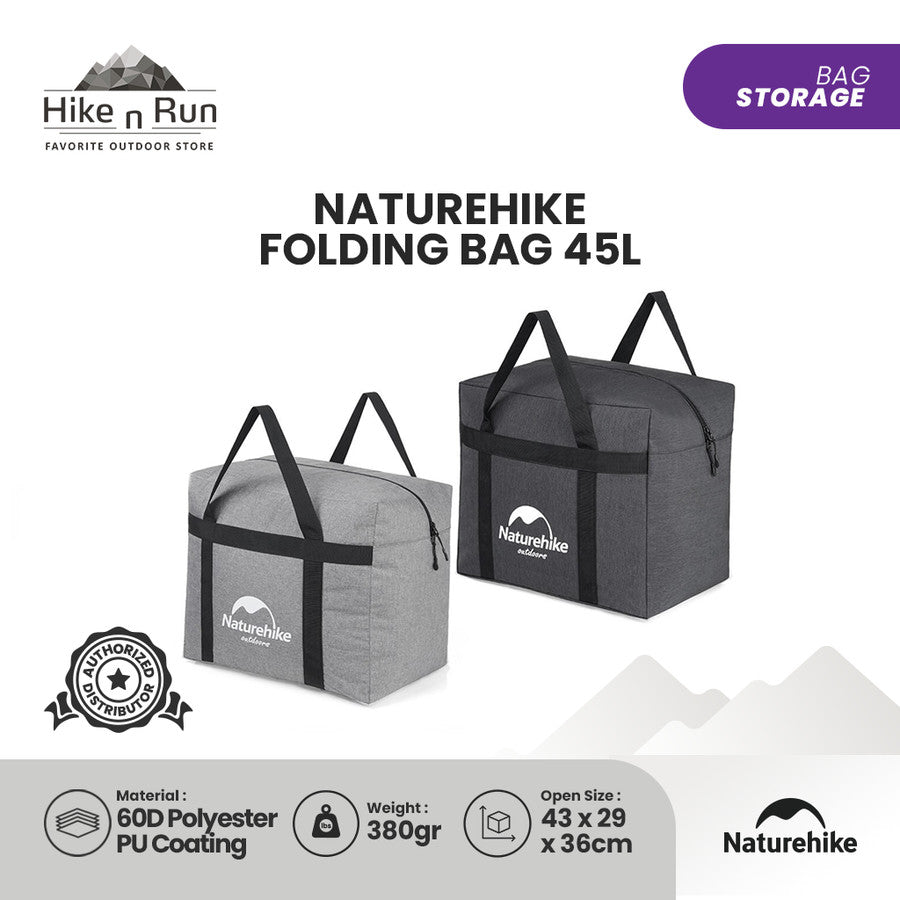 Naturehike Folding Duffle Bag Tas Lipat  45L NH17S021-M