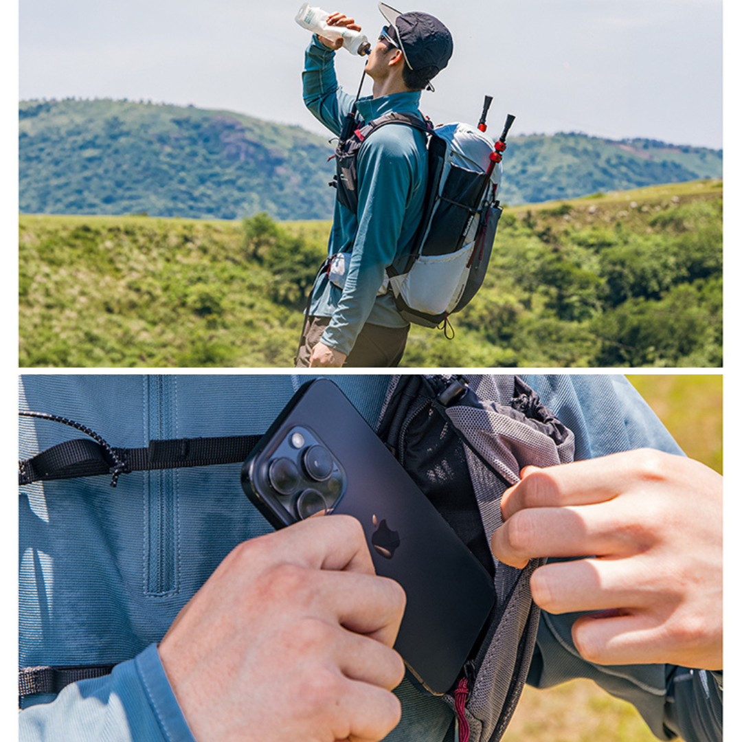 Naturehike Tas Hiking Gunung Ringan Hydrogen 25L Ultralight Backpack CNK2550XB010-D8U Tas Ransel Hiking Lipat Ringan Waterproof Daypack Travel Outdoor