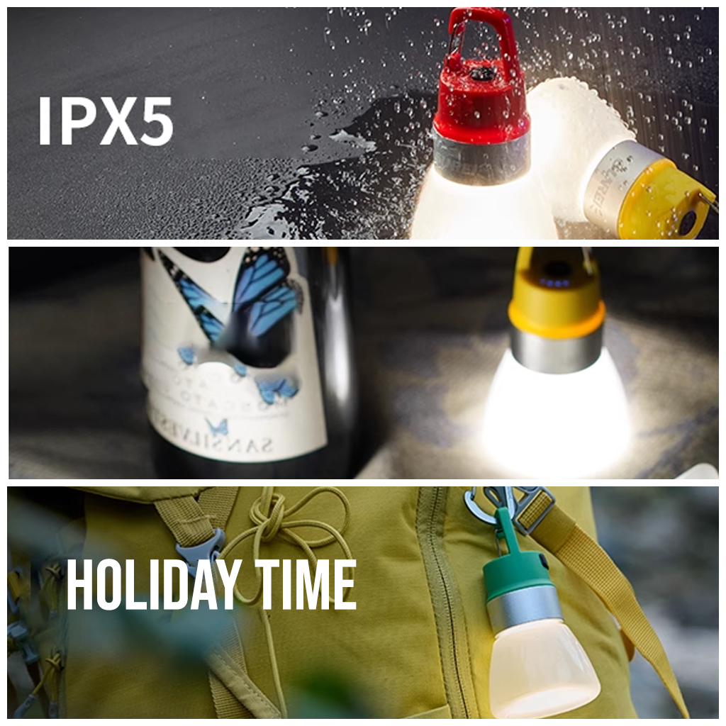 Sunrei Lampu Lentera Gantung Mini River Light Camping