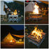 Box Kayu Bakar Naturehike NH22SK002 Folding Fire Rack Folding 24"