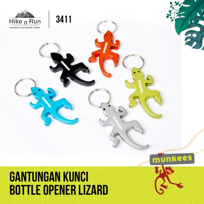 Gantungan Kunci Munkees Bottle Opener Lizard 3411