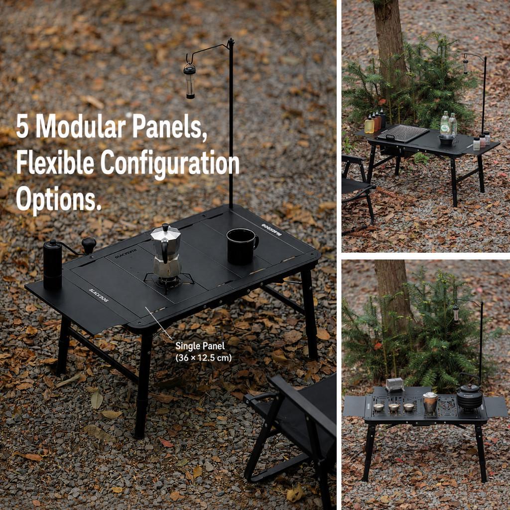 Blackdog Meja Lipat IGT Hidrolik CBD2650JJ013 Adjustable Folding Table Portable Meja Camping Modular
