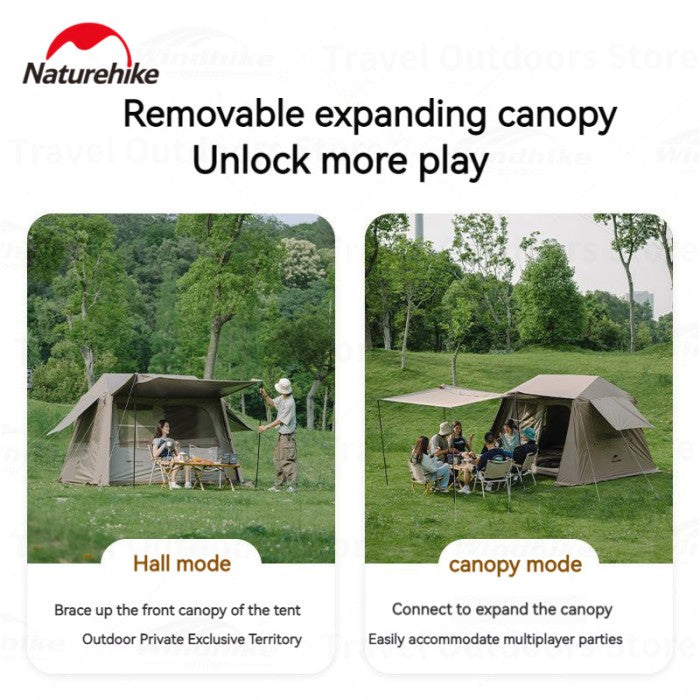 PREORDER!!!NATUREHIKE VILLAGE 6.0 AUTO TENT CNK2300ZP021