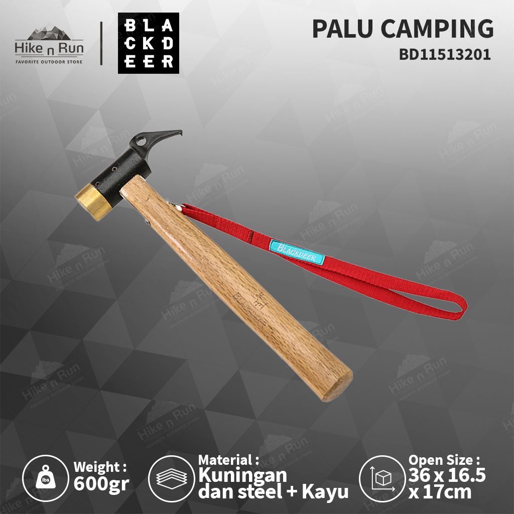 PALU PASAK CAMPING BLACKDEER BD11513201 NAIL HAMMER