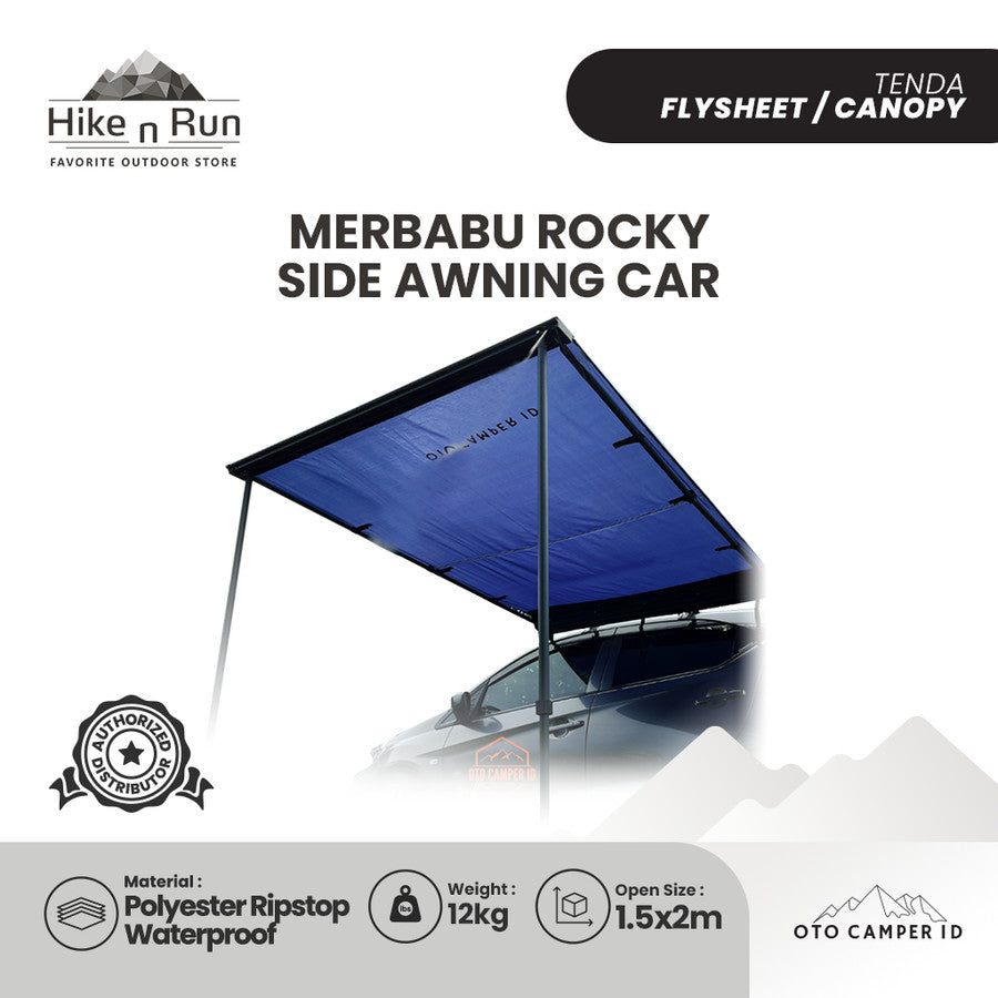 OTO CAMPER ID Kanopi  Merbabu Rocky Side Awning Car