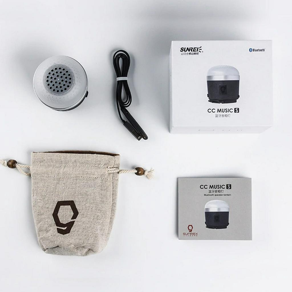 Sunrei CC Music S Lampu Camping dengan Speaker