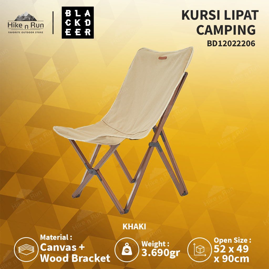 KURSI LIPAT CAMPING BLACKDEER BD1202220 FOLDING CHAIR