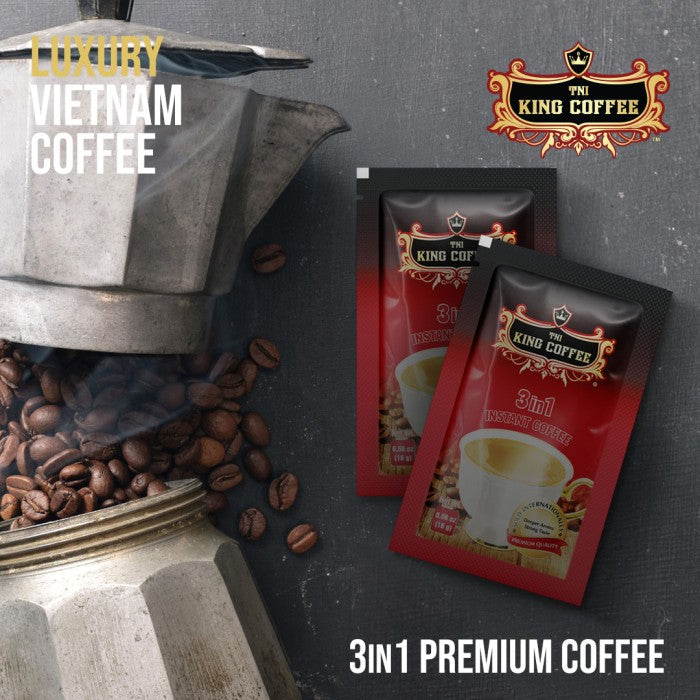 Promo 1 Sachet King Coffee 3in1 Premium Kopi Vietnam Trung Nguyen G7