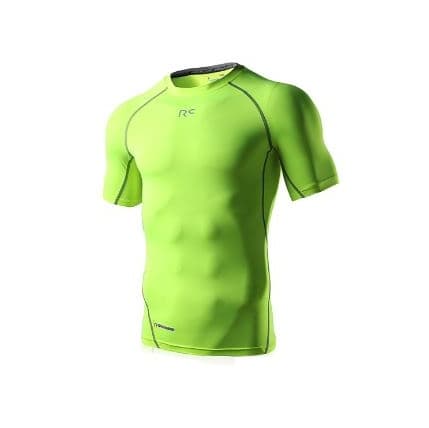 RC Compression Sport Tshirt Fitness Running - Green